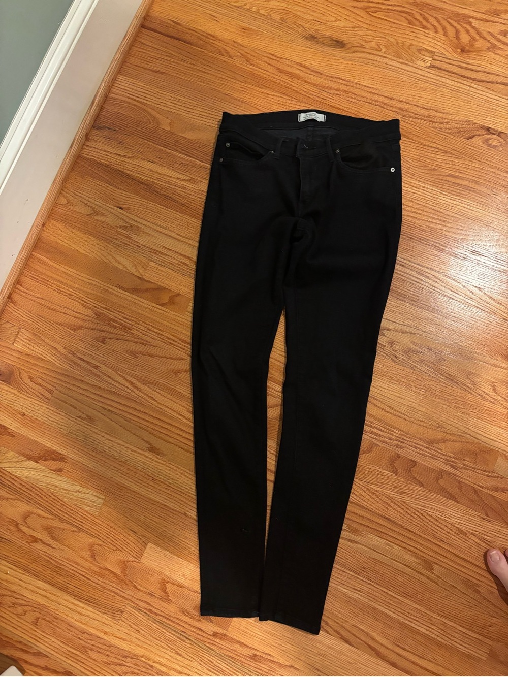 Black Straight-Leg Women's Pants - Classic Black